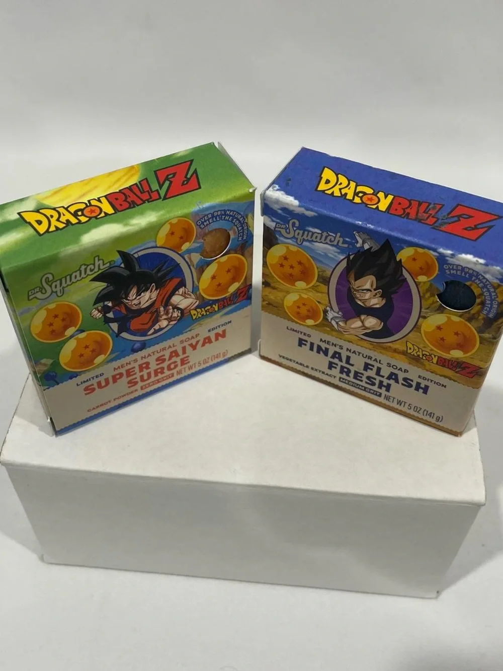 Dr Squatch Dragon Ball Z  Limited Edition Soap Set